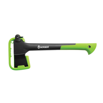 Gerber Gear Freescape Hatchet, hacha de hoja de acero forjado de 17.5 pulgadas con funda para supervivencia, Bushcraft y equipo de campamento, ligera y duradera
