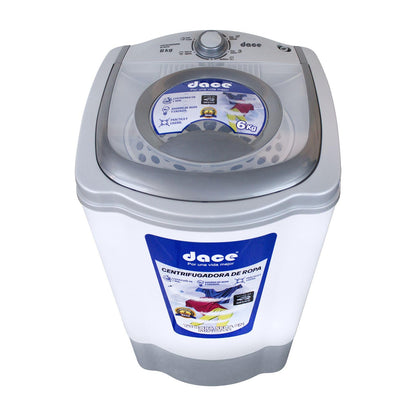 Centrífuga Dace Capacidad de 6 Kilos Carga Superior Color Blanca Modeolo SD061APBG
