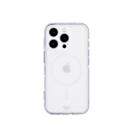 Tech21 EvoClear para iPhone 16 Pro Compatible con MagSafe - Funda de protección contra Impactos - en Transparente