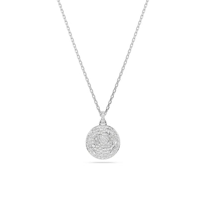 Swarovski Ginger Halskette, Damenkette mit Blauen Kristallen