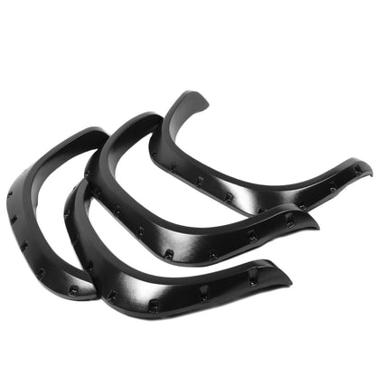 DNA MOTORING Guardabarros Laterales Estilo Remachado para Dodge Ram 1500/2500/3500, Negro