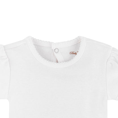 Baby Creysi Mameluco Vestido Pañalero para Bebé Niña Algodón Hipoalergénico