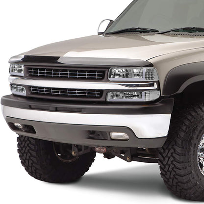 DNA Motoring Par de Faros Delanteros LED DRL de Repuesto para Chevrolet Silverado 1999-2002, Cromado/Transparente, HL-LB-CSIL99-CH-CL1