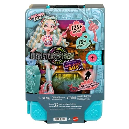 Monster High Skulltimate Secrets Lagoona Blue Oasis Doll