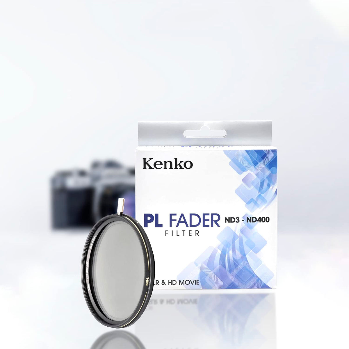 Kenko 52mm PL FADER Variable Neutral Density (ND3 to ND400) Camera Lens Filters