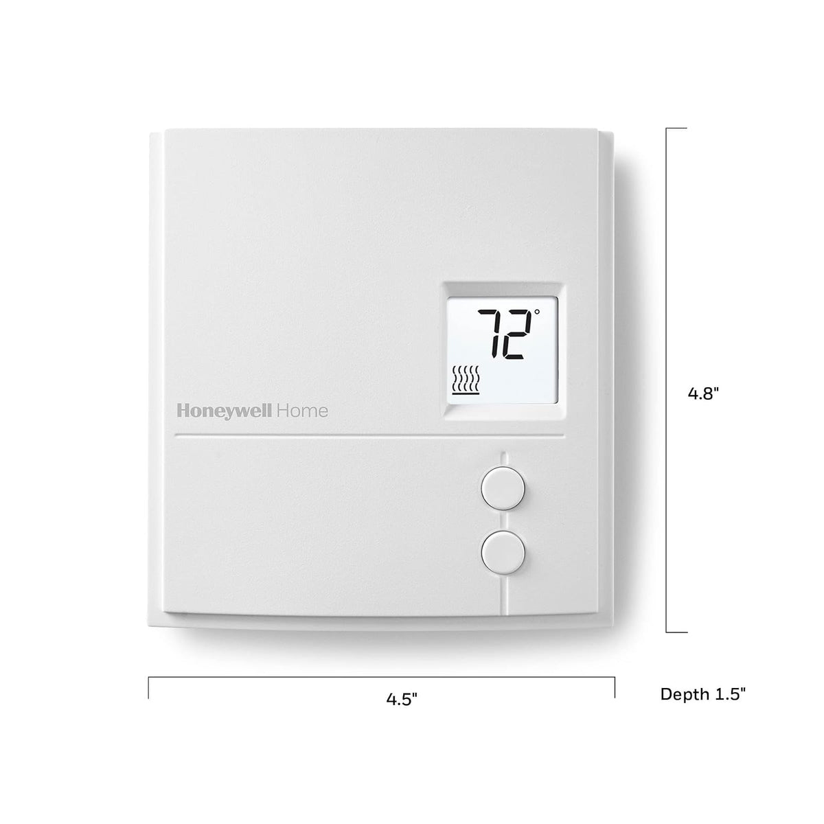 Honeywell RLV3100A Non-Programmable Thermostat for Electric and Convectors