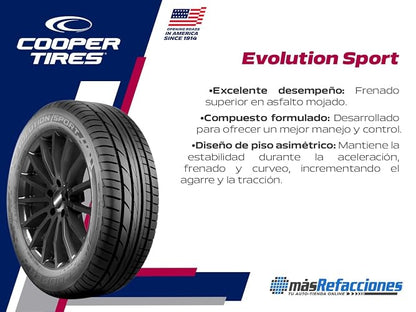 COOPER Evolution Sport 1 Llanta 215/55R18 95H Radial