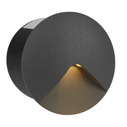 Tecnolite - Lámpara de exterior LED para empotrar, 2.5 W, Luz suave cálida