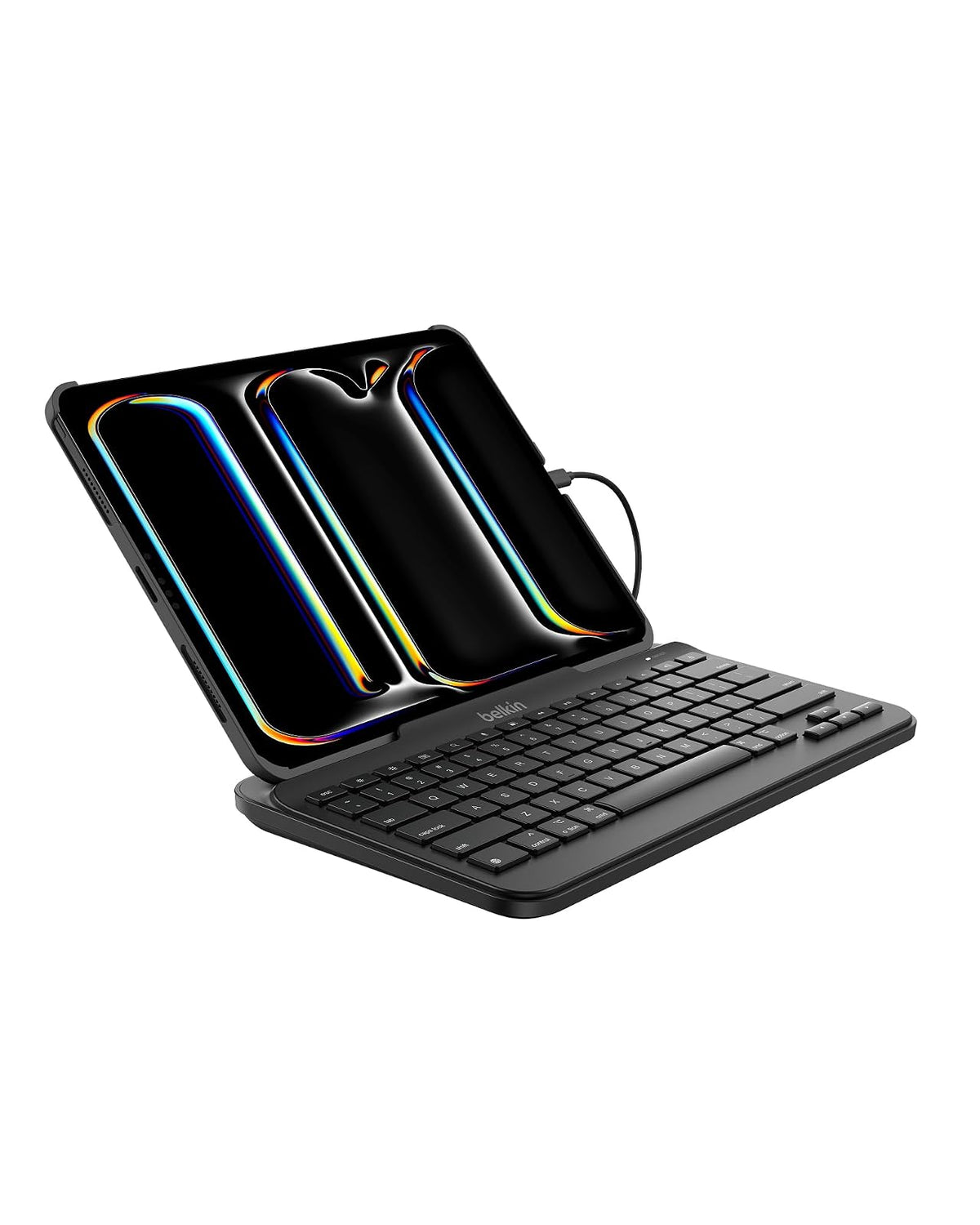 Belkin Teclado con Cable Conector Lightning para iPad - Compact (with Stand and Lightning Connector)