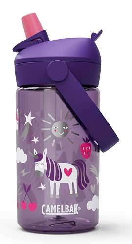 CAMELBAK BOTELLA THRIVE FLIP STRAW KIDS 400ml UNICORN PARTY