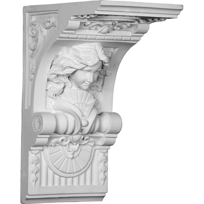 ekena millwork cor08 X 06 X 12He 20,3 cm W x 15,2 cm D x 30,5 cm H Hestia Corbel