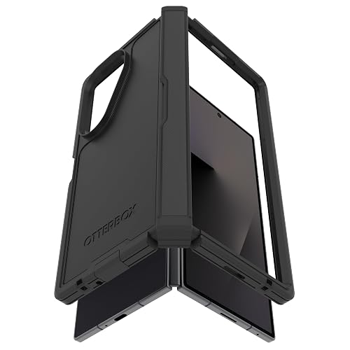 OtterBox - Funda para Galaxy Z FOLD7 Defender Series XT, Color Negro, sin visualización, sin visualización, protección de bisagra Resistente, Accesorio de cordón, Compatible con PowerShare y Carga