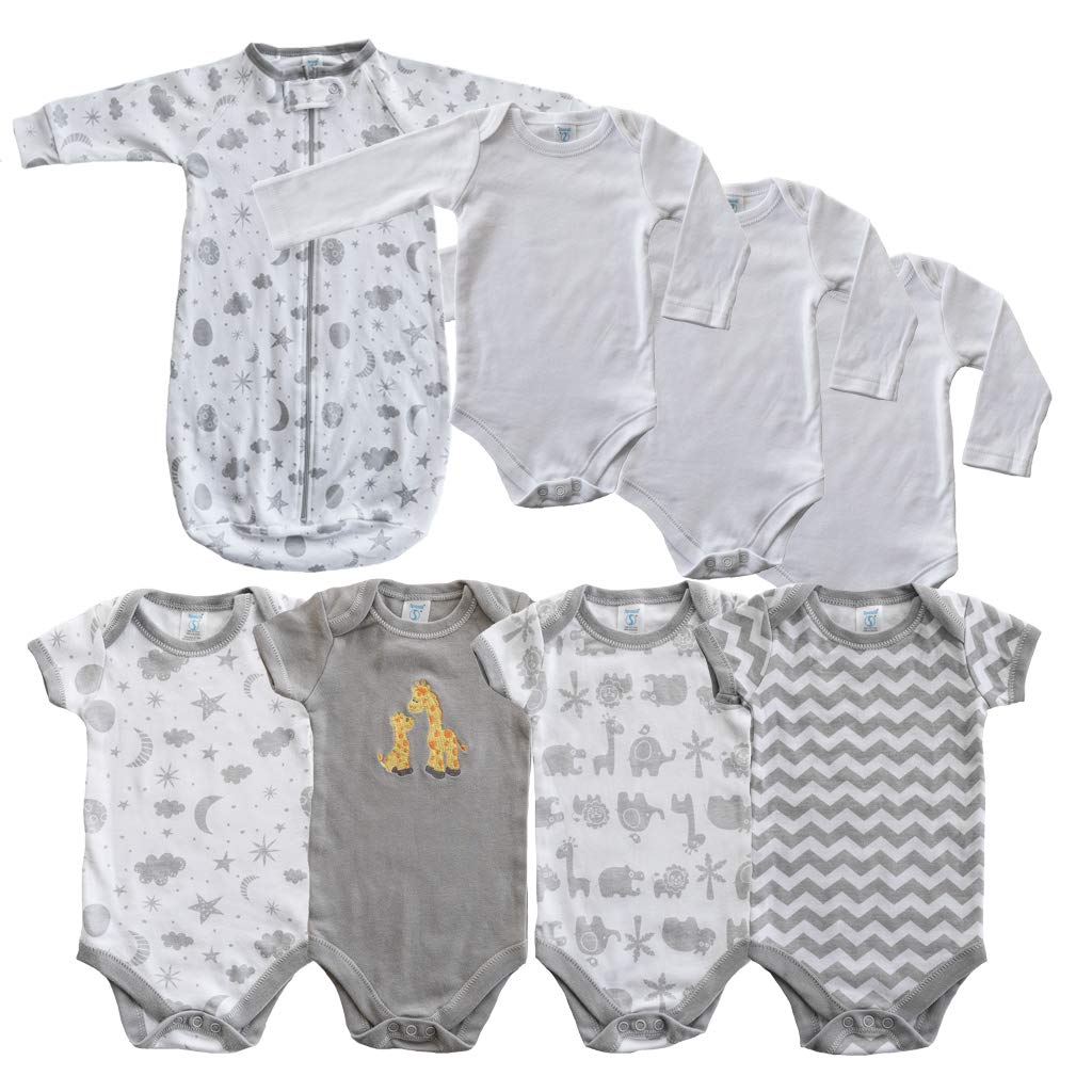 Spasilk Baby Essential - Juego de 23 Piezas para recién Nacidos y bebés, 0-6 Meses