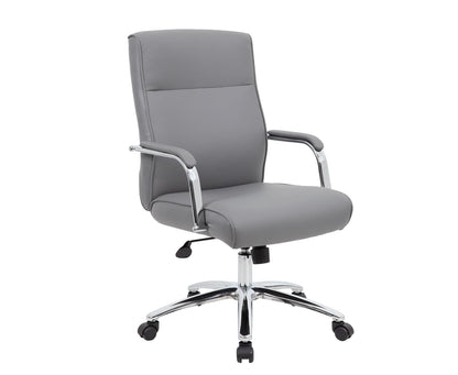 Boss Office Products - Silla de Asiento Ejecutivo, Color Gris