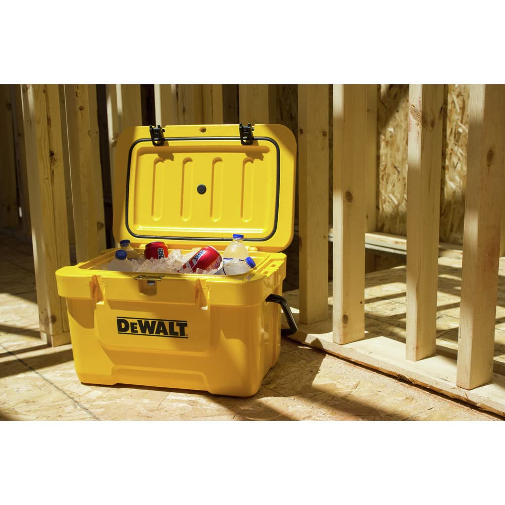 Dewalt DXC25QT - Fiambrera aislada Moldeada Roto-Moldeada de 25 Cuartos
