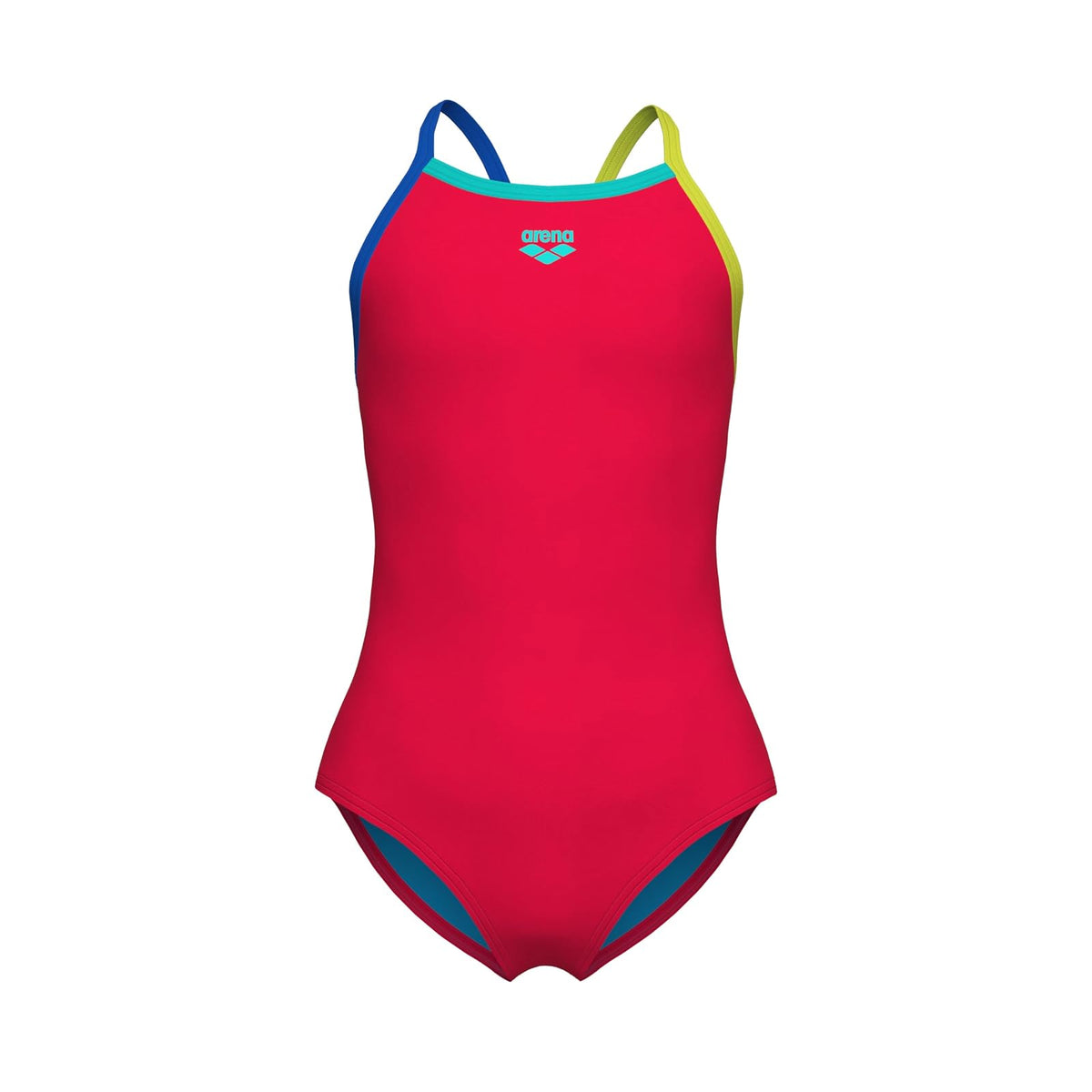 Arena Arena Feel Girls' Light Drop Back Solid Swimsuit Traje de baño de una Sola Pieza Niñas