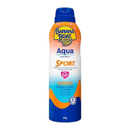 Banana Boat Sport Aqua Protect Spray Protector Solar 50+ FPS 177ml