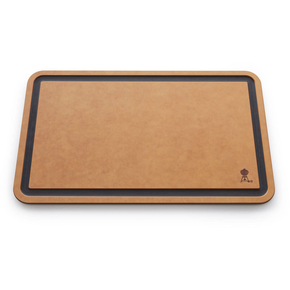 Weber Tabla para Cortar de Madera de Alta Densidad | 45 x 0.8 cm, bordes ranurados, compatible con SmokeFire EX4 y EX6