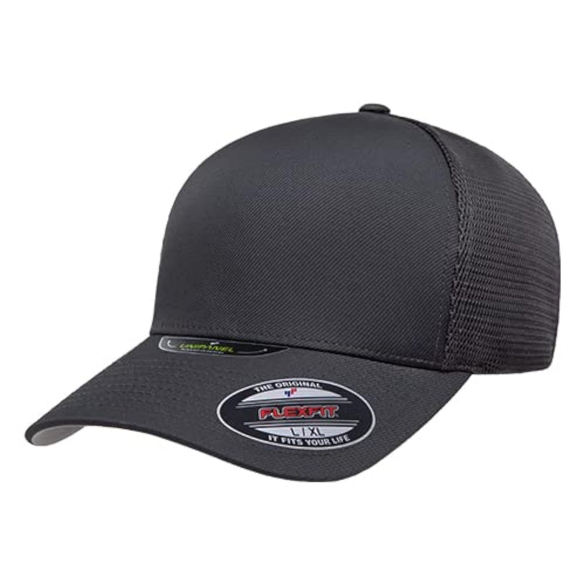 Flexfit Flexfit Melange Unipanel Trucker Cap Gorra de béisbol Unisex Adulto - G-XL - Carbón vegetal