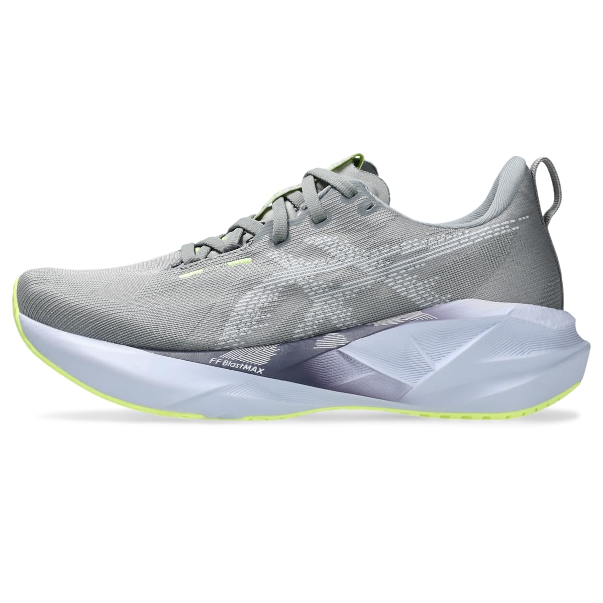 Asics NOVABLAST 5 Tenis de Correr para Hombre - 22.5 cm - GRAVEL - BLUE FADE