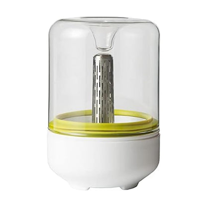 Chef'n Kit de Cultivo de brotes de encimera, Talla única, Blanco para Hornear, Wasabi/Vidrio