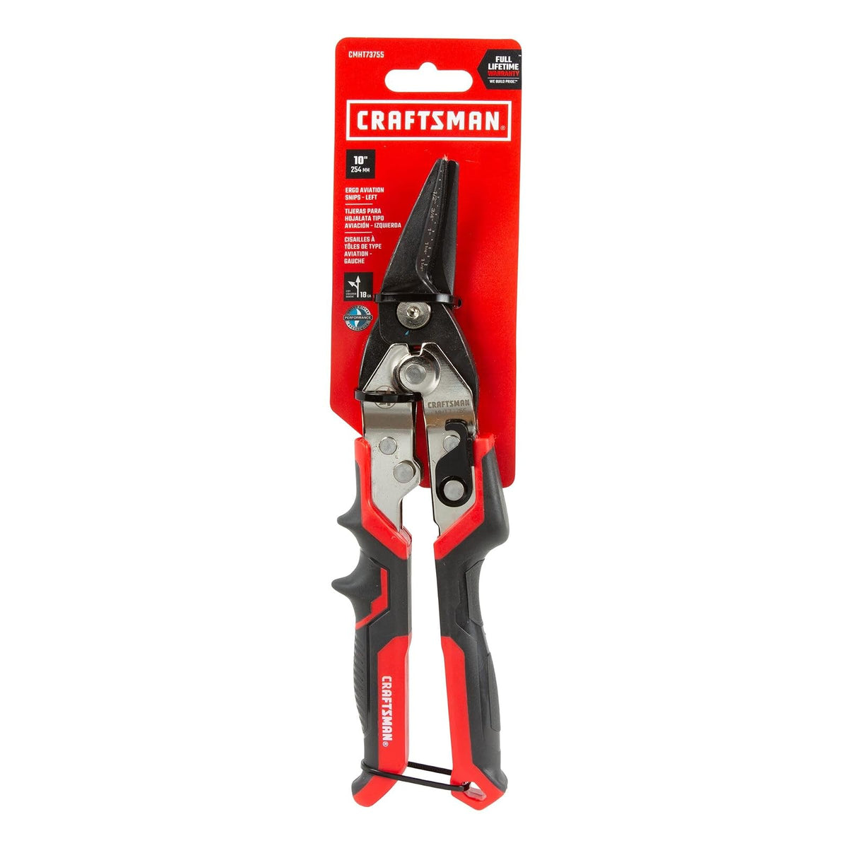 CRAFTSMAN Craftsman Tijeras de Aviación derecho CMHT73557