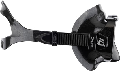 Cressi Perla, Mascarilla de Silicona para Adultos de Volumen Interior pequeño para Buceo, Snorkeling, Calidad Italiana Desde 1946