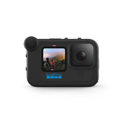 GoPro Media Mod (HERO13,HERO12, HERO11, HERO10 y HERO9) | Incluye parabrisas, hebilla de montaje vertical y tornillo de cabeza moleteada para grabación, audio y montaje