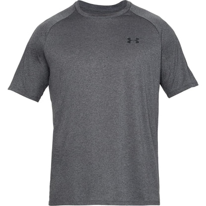 Under Armour Tech 2.0 Playera de Entrenamiento para Hombre - Gris (Carbon Heather - Black - 090) - M - Sólido