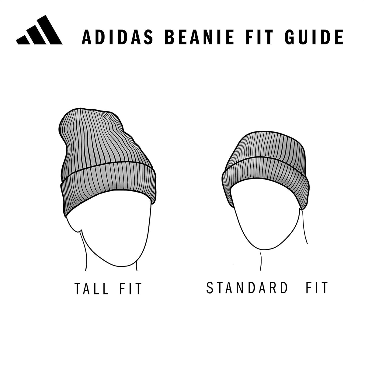 adidas Reversible Skully Beanie, Standard Fit Skull Cap/Hat for Winter Gorro para Clima frío Hombre