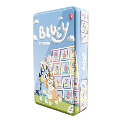 NOVELTY CORP Juego DE Mesa Loteria BLUEY Caja Metalica
