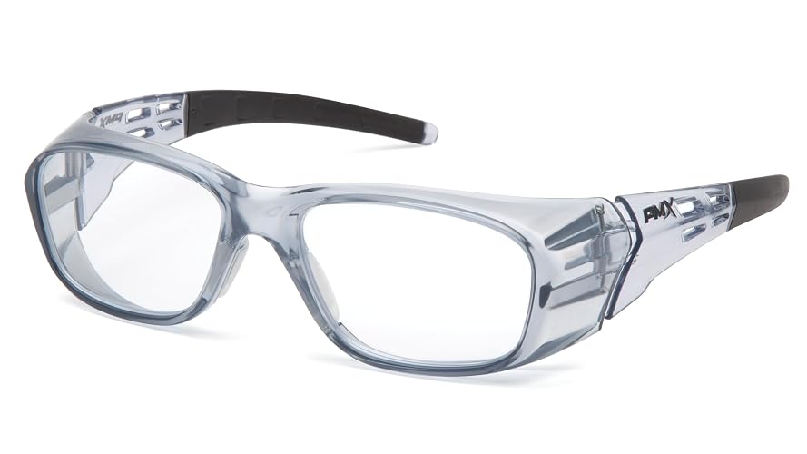Pyramex Emerge Plus lentes de seguridad con aumento, lente transparente