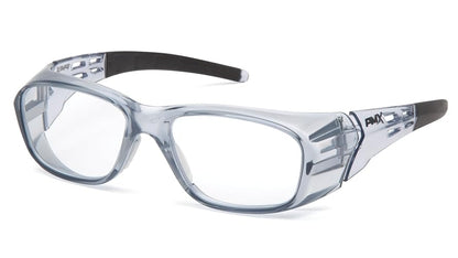Pyramex Emerge Plus lentes de seguridad con aumento, lente transparente