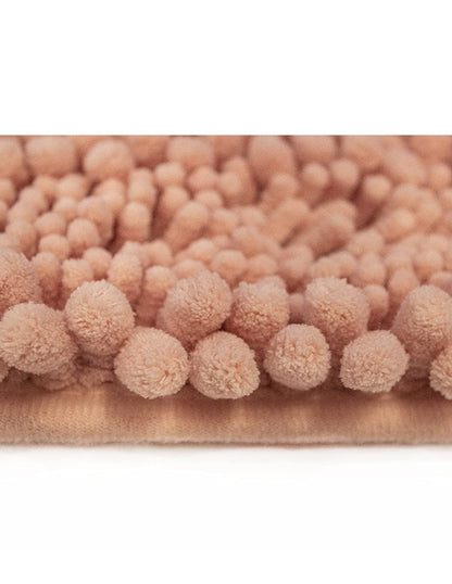 DIB Carpet & Home TAPETE DE BAÑO Chenille Bath Math Rosa 40X60 CM