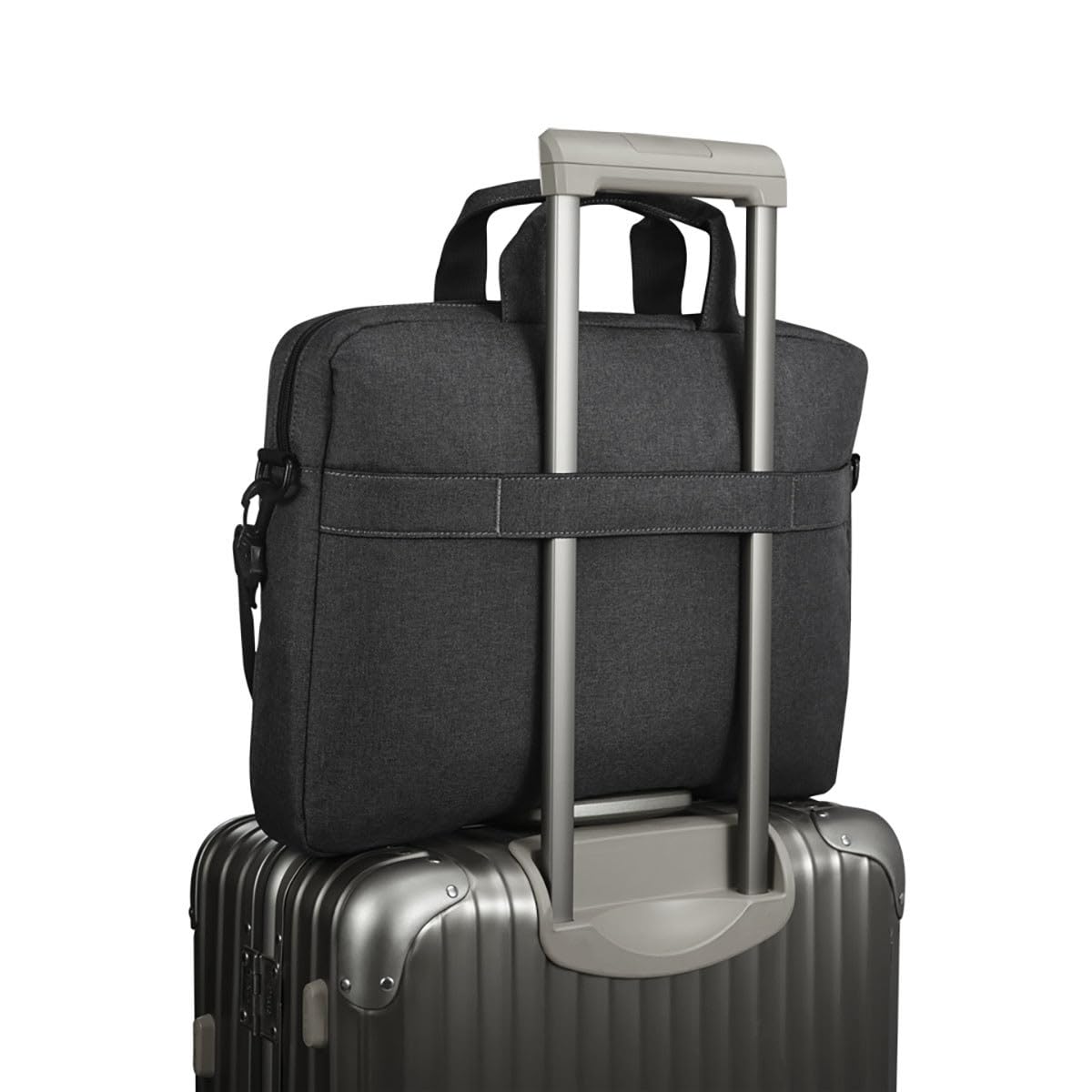Lenovo T210 - Bolsa de hombro para portátil o tablet, tela elegante, duradera y repelente al agua