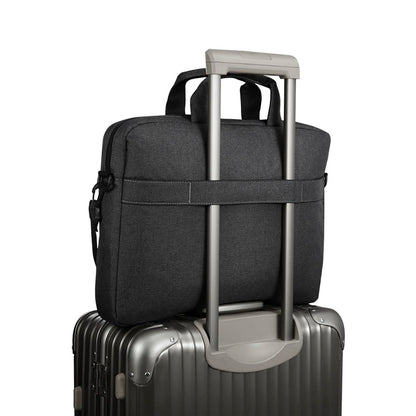Lenovo T210 - Bolsa de hombro para portátil o tablet, tela elegante, duradera y repelente al agua