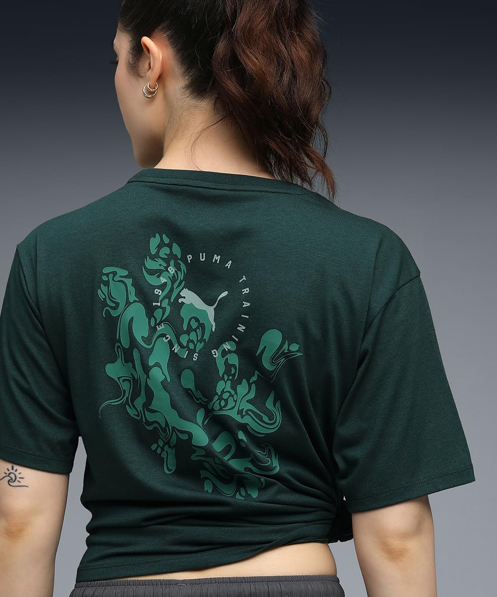 Puma W Chrome Graphic tee Playera Mujer
