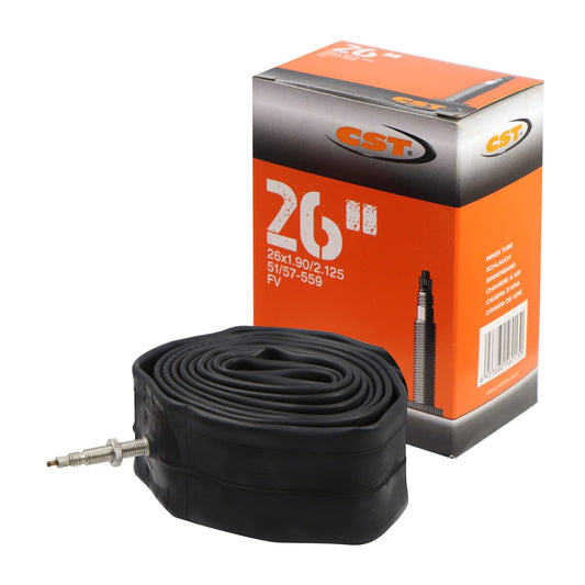 CST Cámara 26x1.90-2.125 MTB Montaña, Válvula Fina 33mm, Resistente y Fácil de Instalar