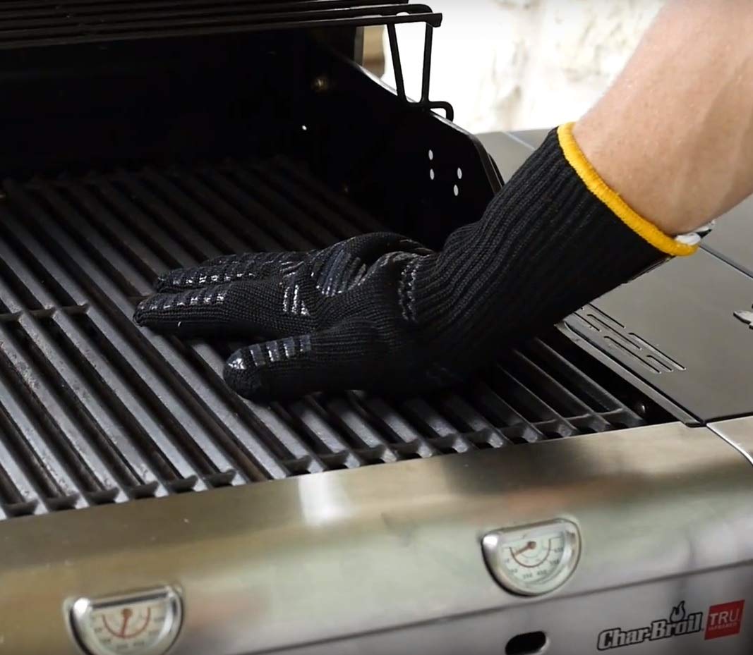 Guantes resistentes al calor de °C a la parrilla para chimenea, accesorios de barbacoa para cocina, guantes de barbacoa, guantes de horno, 1 par, fibra térmica Dupont Nomex está fabricado en Estados Unidos