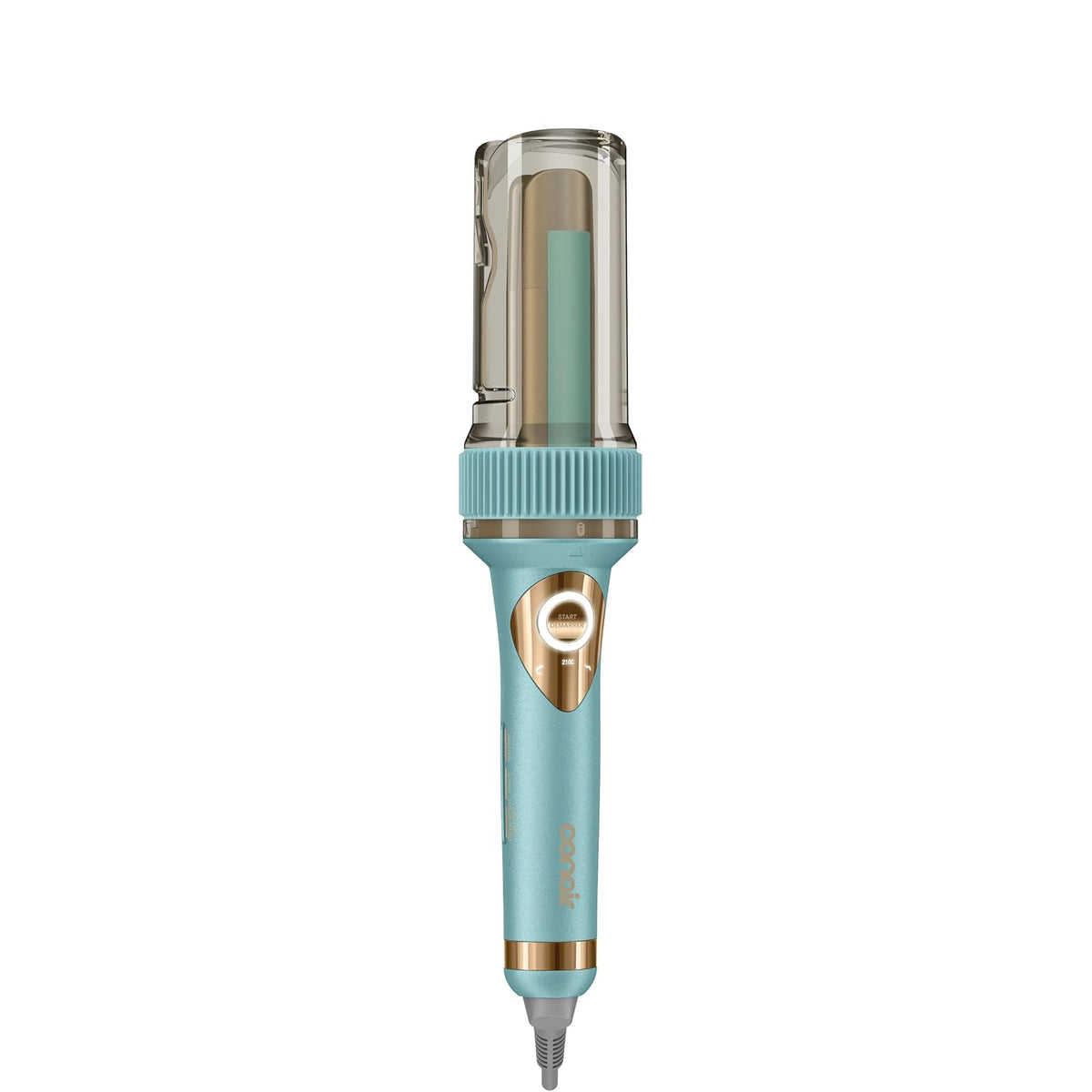 Conair Rizadora Automática de Cerámica, Barril 1 1/4", Azul Marino - Turquesa