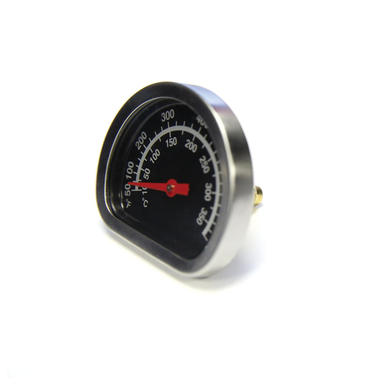 Broil King 18013 - Indicador de calor de tapa de repuesto grande, color plateado