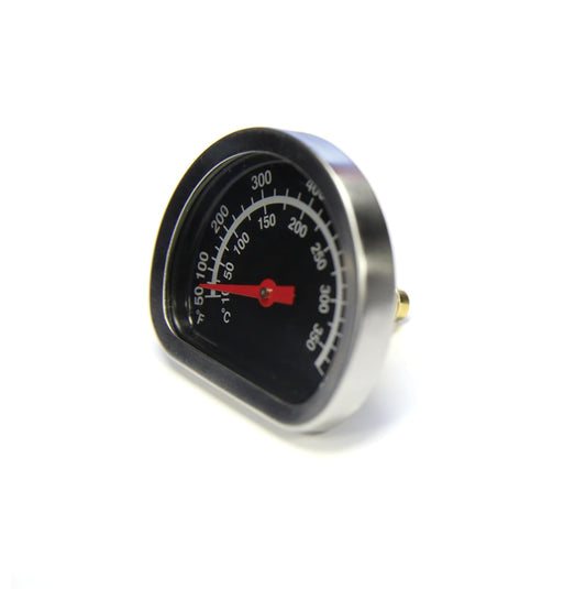 Broil King 18013 - Indicador de calor de tapa de repuesto grande, color plateado