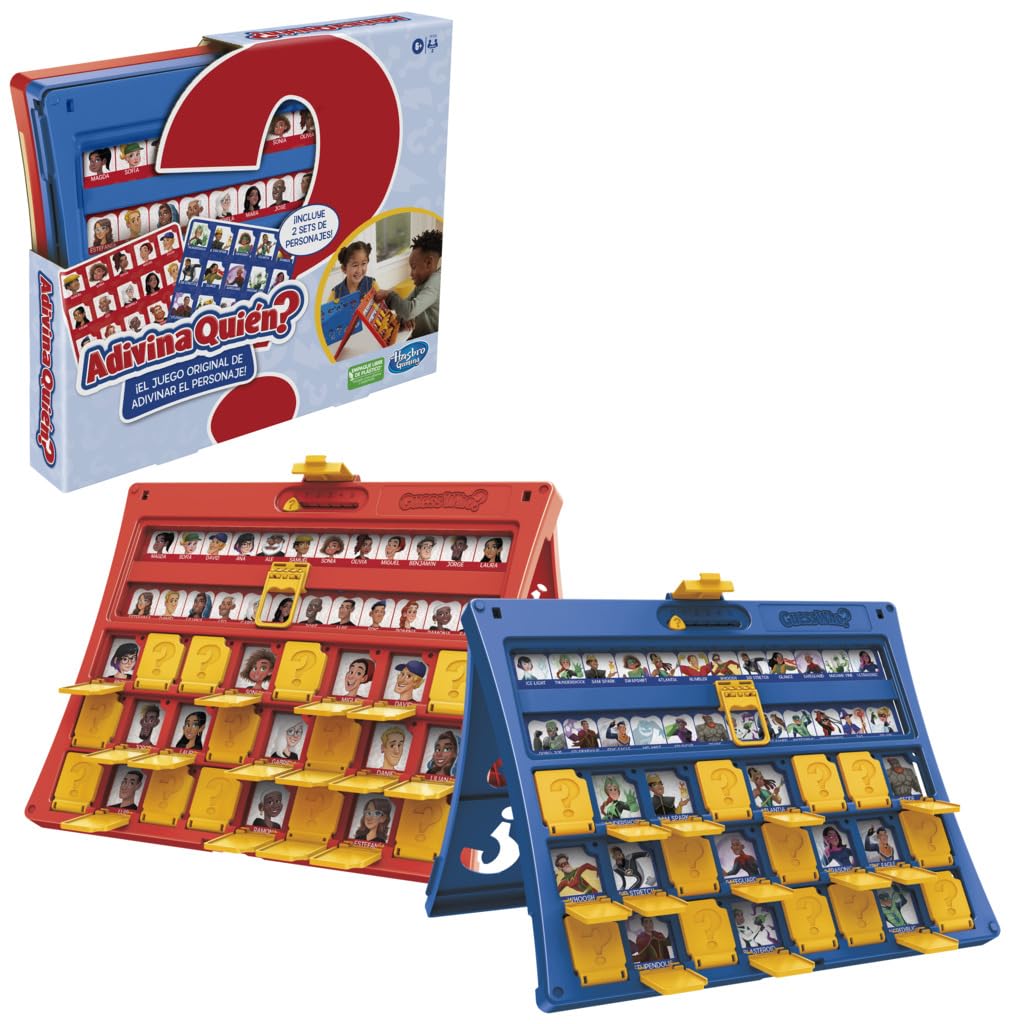 Hasbro Gaming Guess Who Juego de Mesa para 2 Jugadores - Original