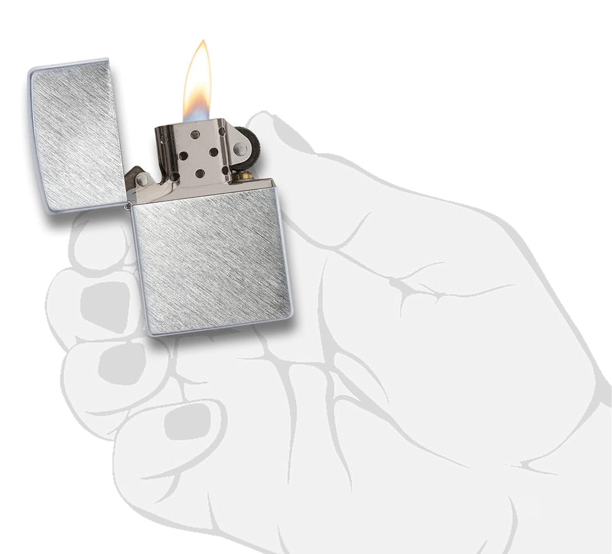 Zippo - Encendedores cromados