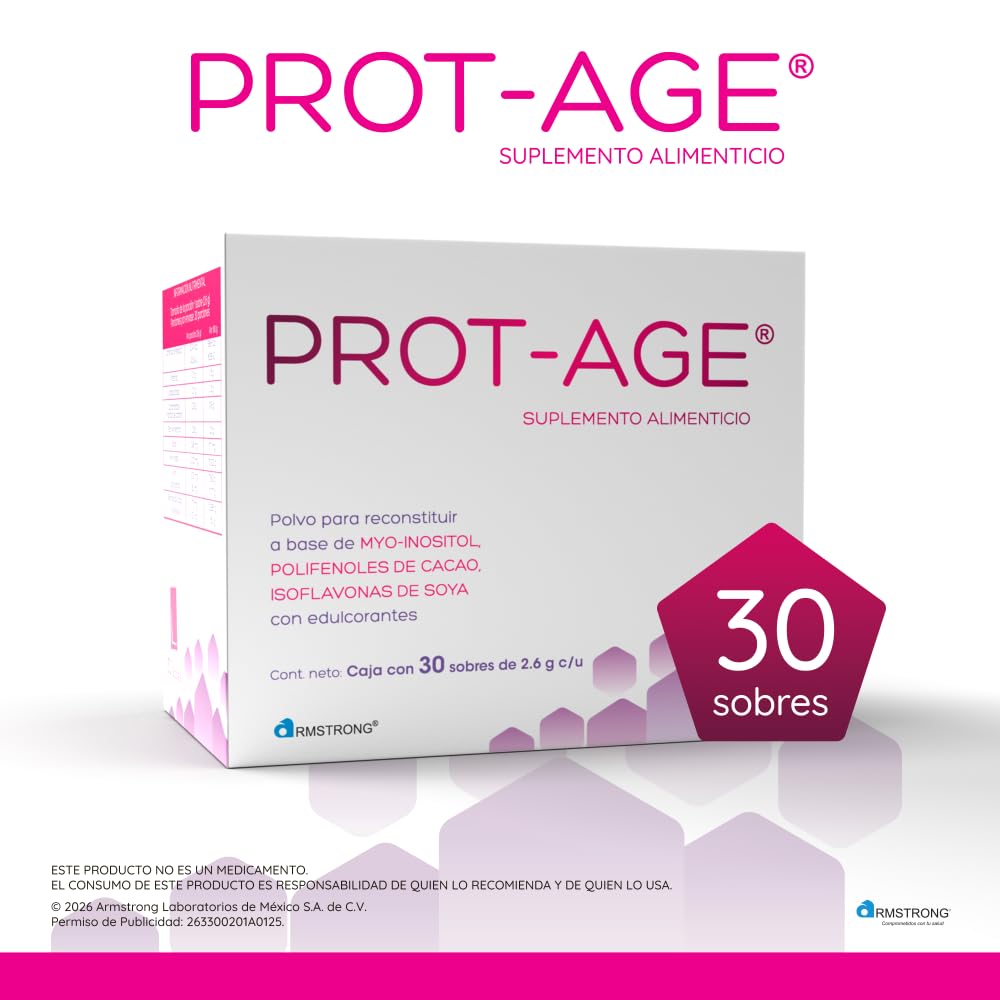 PROT-AGE Suplemento Alimenticio Polvo 2.6 G C/30 Sobres