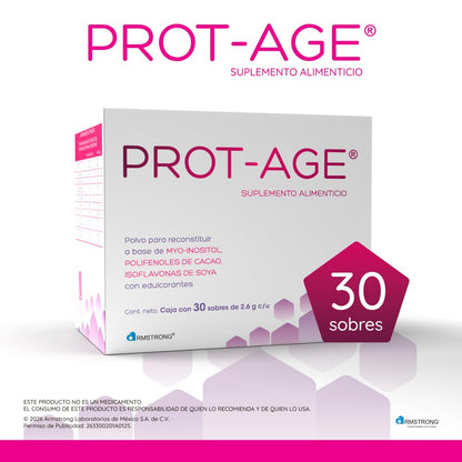 PROT-AGE Suplemento Alimenticio Polvo 2.6 G C/30 Sobres
