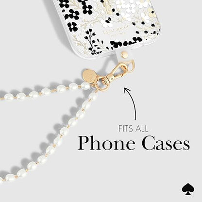 Abalorio de teléfono celular, cordón desmontable para teléfono celular, perla de mar, Poliuretano, No es una piedra preciosa