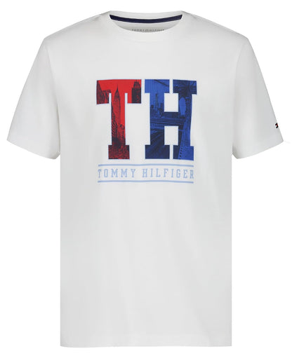 Playera Tommy Hilfiger para Niño - 10-12 - Th City Fresh White