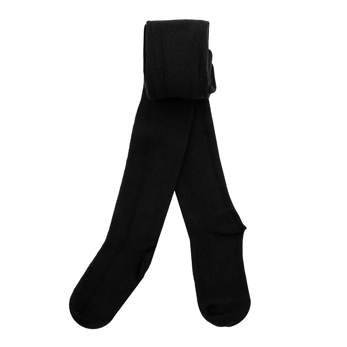 Baby Creysi Mallas 1025I_018 para Bebé Niña Algodón Hipoalergénico, Negro, 9 Años