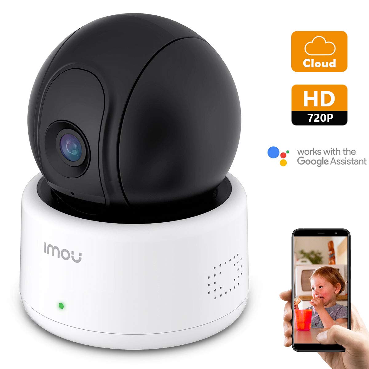 Imou Ranger Camara Wifi Con Rotación Motorizada Para Interiores